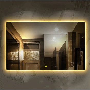 (h)50x70 cm Ledli Banyo Aynası